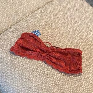 Free People Intimately bandeau bralette, NWT
